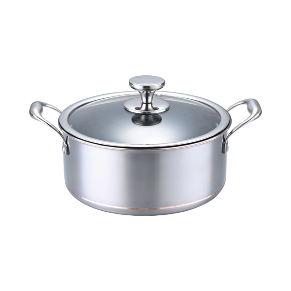 Copper casserole